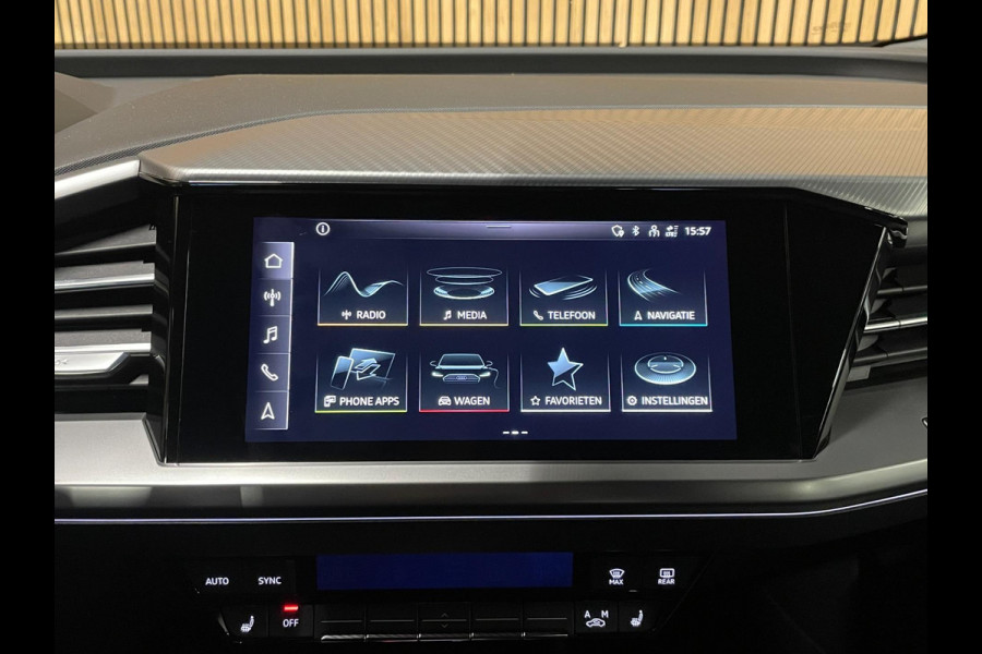Audi Q4 e-tron 40 Launch edition Advanced Plus 77 kWh|95% SOH|VOLLEDER|ACC|CARPLAY|CAMERA|STOELVERW|NAVI|IN BTW|ORG.NL|1e EIG|NAP|