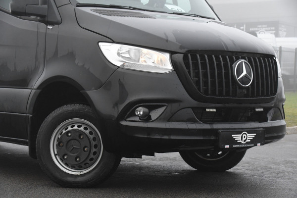 Mercedes-Benz Sprinter 519 V6 3.0 CDI L3H2 Black Edition Camera, Carplay, 190pk, 3500kg Trekhaak, N1 Registratie, Automaat, Multimedia, Leder, Uniek!