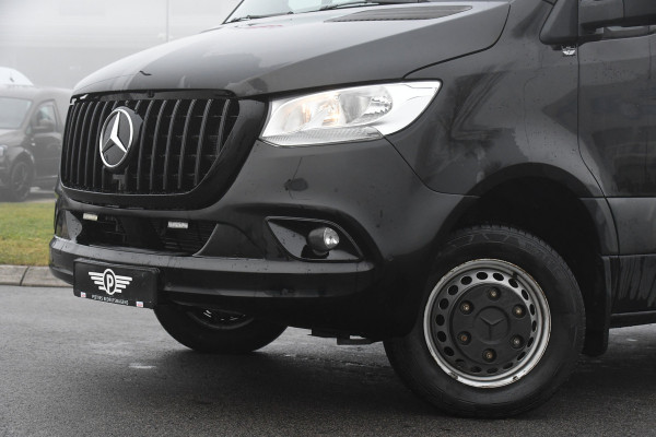 Mercedes-Benz Sprinter 519 V6 3.0 CDI L3H2 Black Edition Camera, Carplay, 190pk, 3500kg Trekhaak, N1 Registratie, Automaat, Multimedia, Leder, Uniek!