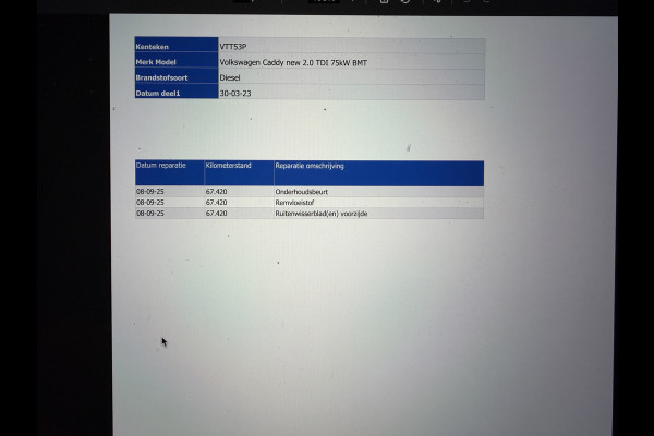 Volkswagen Caddy Cargo 2.0 TDI 102PK Euro 6 Comfort Cruise control/CarPlay/Navigatie