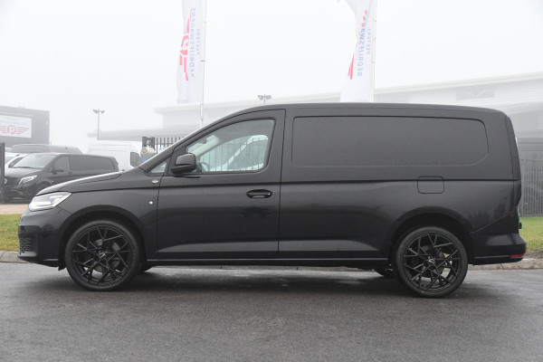 Volkswagen Caddy Cargo Maxi 2.0 TDI Exclusive Black Edition Camera, Cruise, Carplay, LED, Stoelverwarming, Automaat, Trekhaak, Standkachel, Uniek!