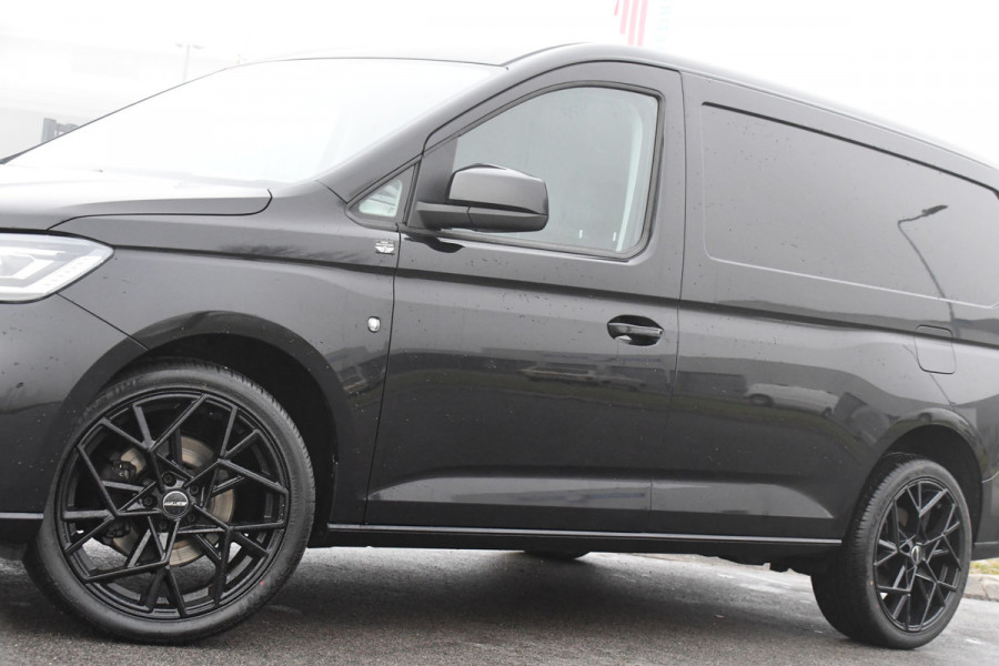 Volkswagen Caddy Cargo Maxi 2.0 TDI Exclusive Black Edition Camera, Cruise, Carplay, LED, Stoelverwarming, Automaat, Trekhaak, Standkachel, Uniek!