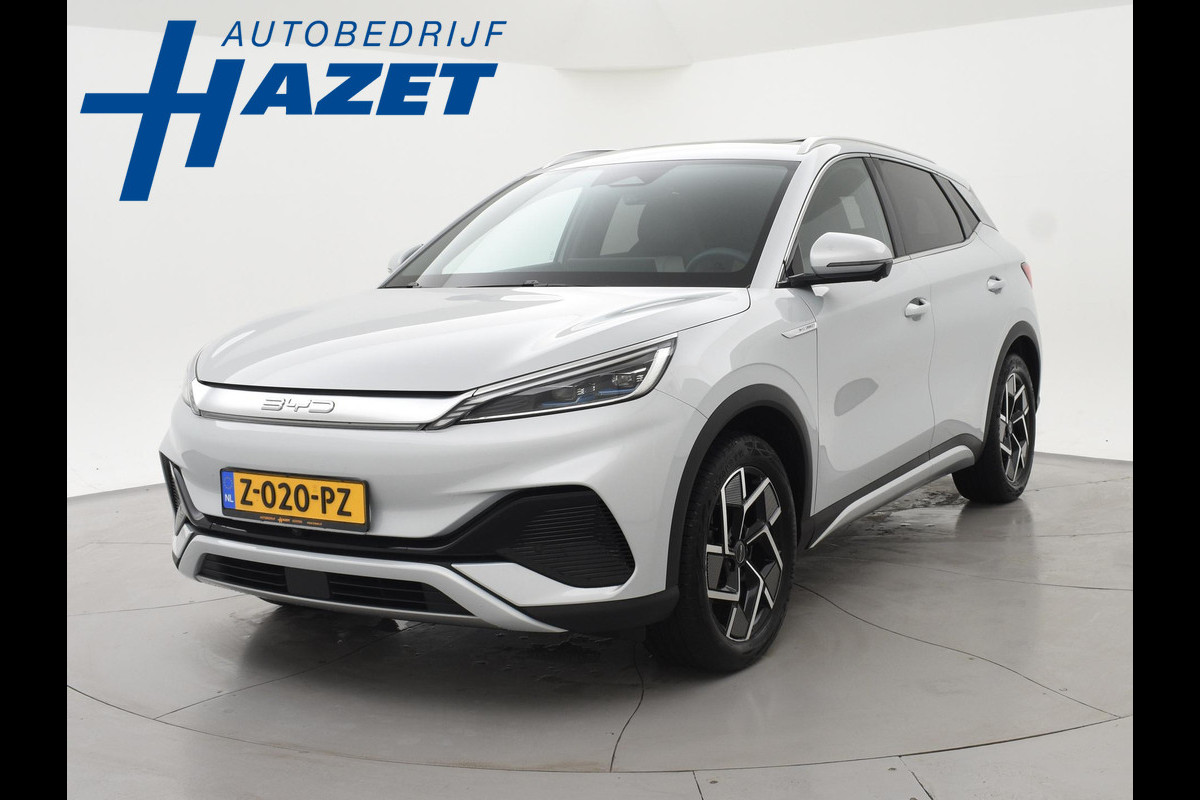 BYD ATTO 3 DESIGN 60 kWh + SCHUIFDAK | LEDER | 360 CAMERA | 15,6" SCHERM | WARMTEPOMP | ADAPTIVE CRUISE