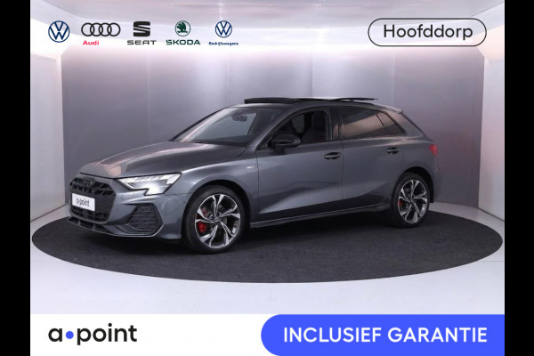 Audi A3 Sportback 45 TFSI e S edition Competition 272 pk SOH 100% S-tronic| Navigatie | Panoramadak | Private lease vanaf €798,- | Achteruitrijcamera | Adaptieve cruise control | Matrix LED koplampen |