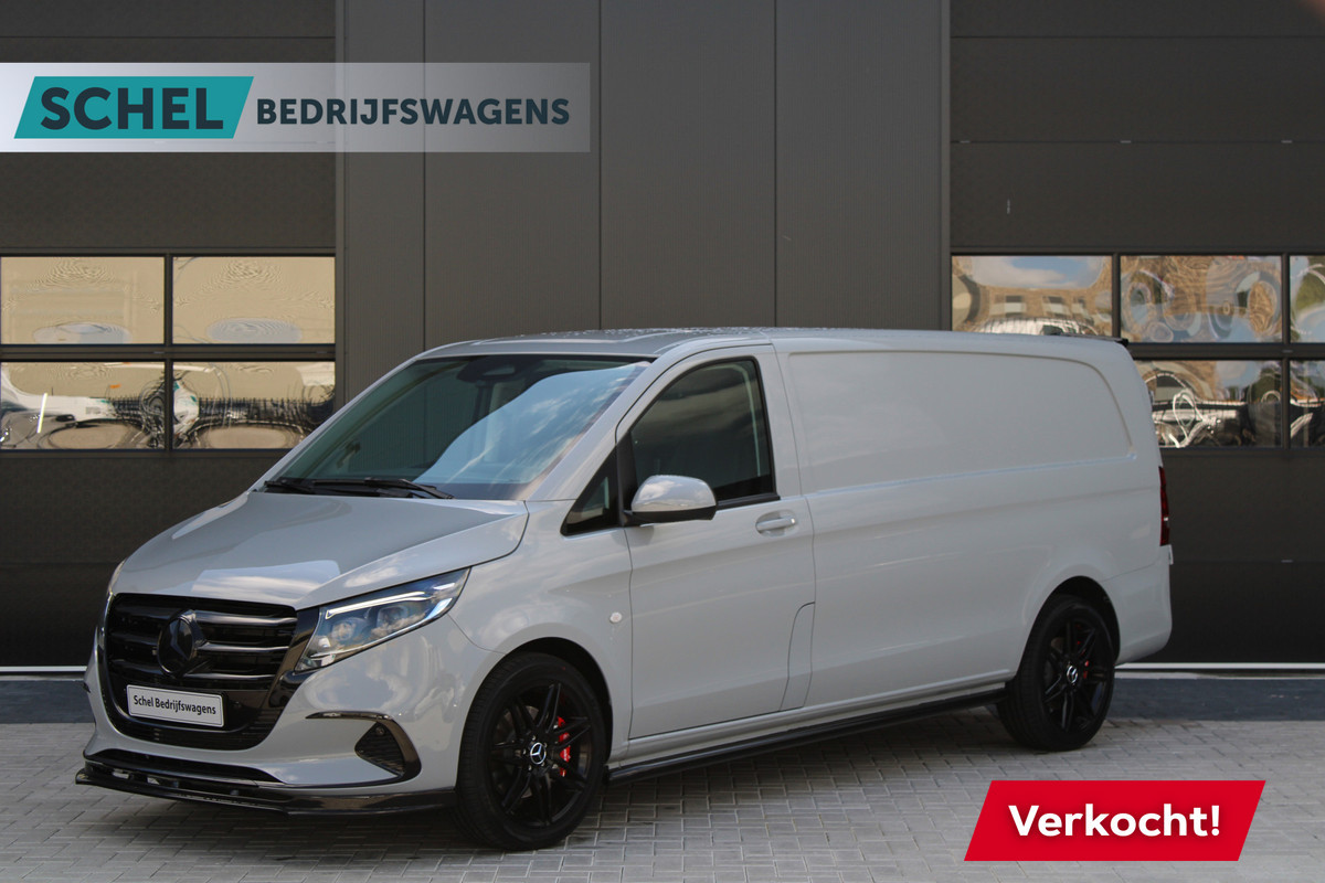 Mercedes-Benz Vito 116 CDI L3 Pro XL 164pk - Multi Beam LED - Leder - Dodehoek - Side Bars - Night Pack - Carplay - Rijklaar