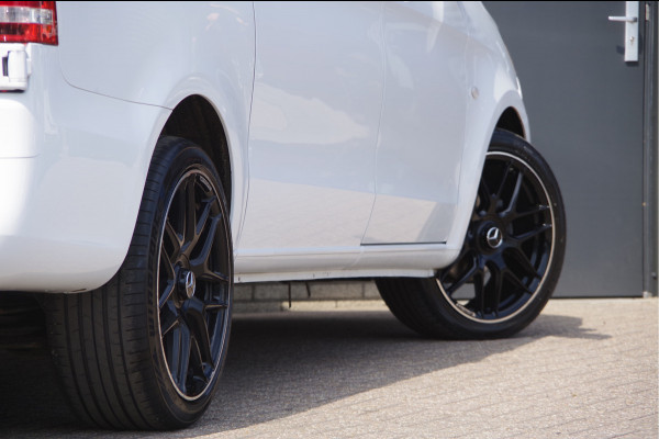 Mercedes-Benz Vito L2 150PK 3-ZITS, LED, TREKHAAK, CAMERA, ALCANTARA HEMEL, CRUISE, AIRCO, DIAMONT GRILLE, 20'' LM WIELEN