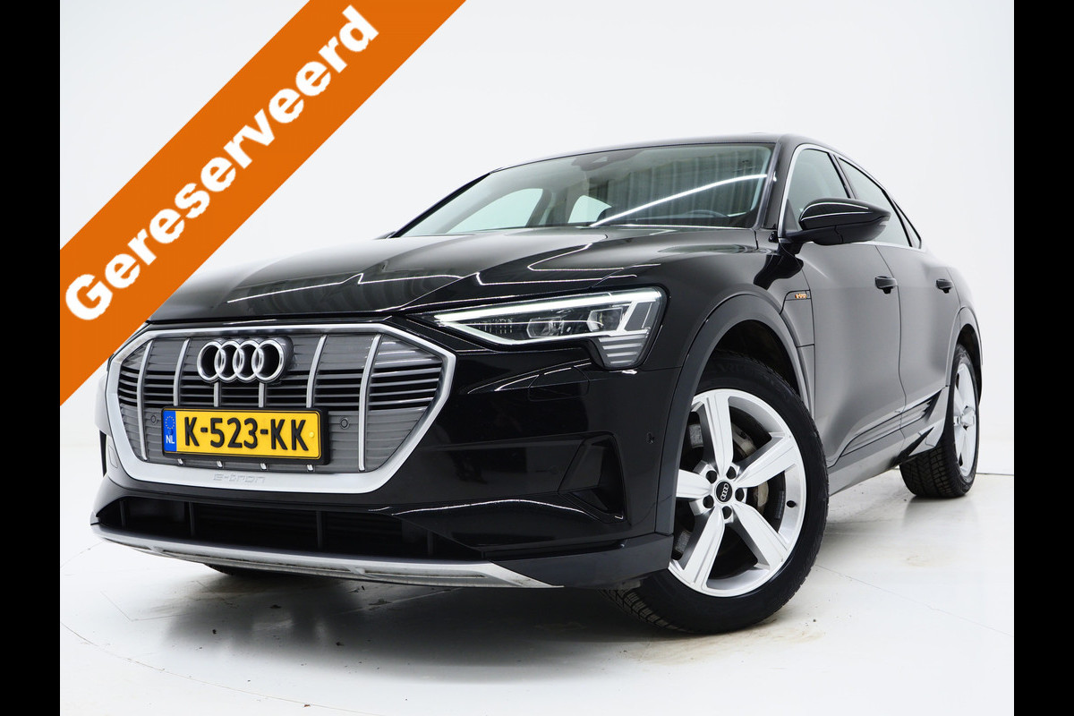 Audi e-tron Sportback 50 quattro Business edition Plus 71 kWh | Panoramadak | Luchtvering | Camera | Leder | Adaptive Cruise | Memory