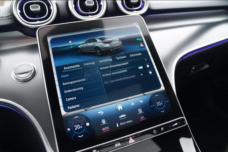 Mercedes-Benz C-Klasse 300 AMG Line | Panorama | Memory | Sfeerverlichting PLUS | C63s Pakket | Massage | 360 cam |