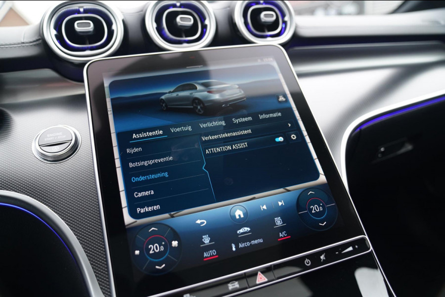 Mercedes-Benz C-Klasse 300 AMG Line | Panorama | Memory | Sfeerverlichting PLUS | C63s Pakket | Massage | 360 cam |