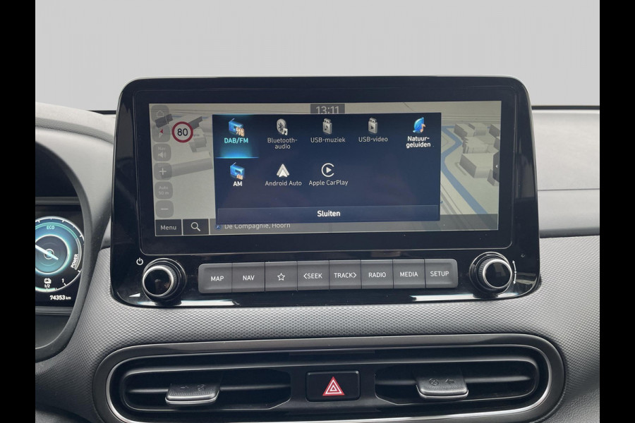 Hyundai Kona 1.6 HEV Premium Sky | Schuifkanteldak | Leder