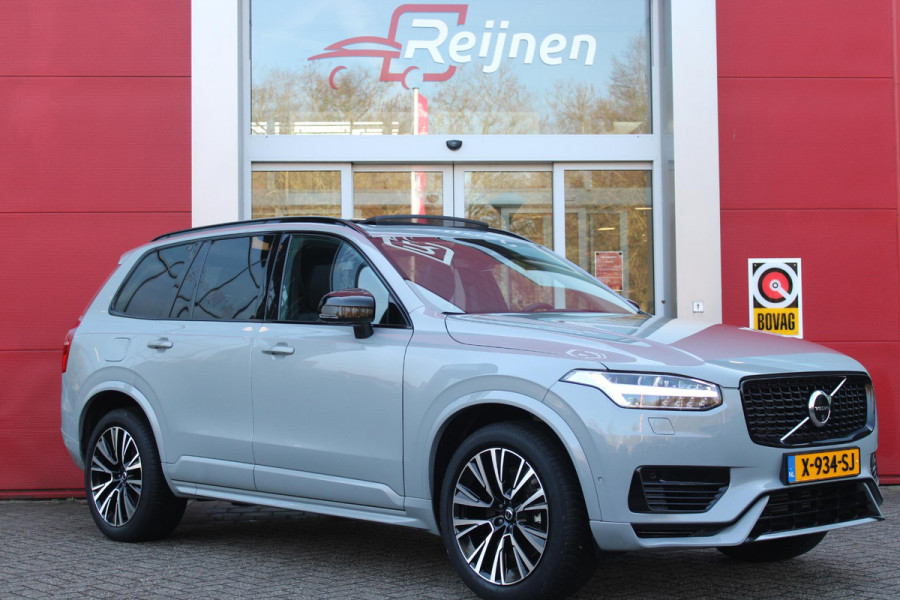 Volvo XC90 2.0 T8 455PK RECHARGE AWD ULTIMATE DARK | LUCHTVERING | PANORAMISCH SCHUIF / KANTELDAK | ELEKTRISCH UITKLAPBARE TREKHAAK | HEAD-UP DISPLAY | NAVIGATIE VIA GOOGLE-MAPS | ELEKTRISCH VERSTELBARE VOOR STOELEN MET GEHEUGEN | VOORSTOELEN VERWARMBAAR | ACHTERBANK VERWARMBAAR | 360° CAMERA | HARMAN / KARDON PREMIUM AUDIO SYSTEEM | APPLE CARPLAY / ANDROID-AUTO | KEYLESS ENTRY / START | STANDKACHEL | EXTRA GETINTE ACHTER RUITEN | VERDUISTERINGS GORDIJNEN ACHTER PORTIEREN | KINDERVERHOGING ACHTERBANK | ELEKTRISCHE ACHTERKLEP MET SENSOR |