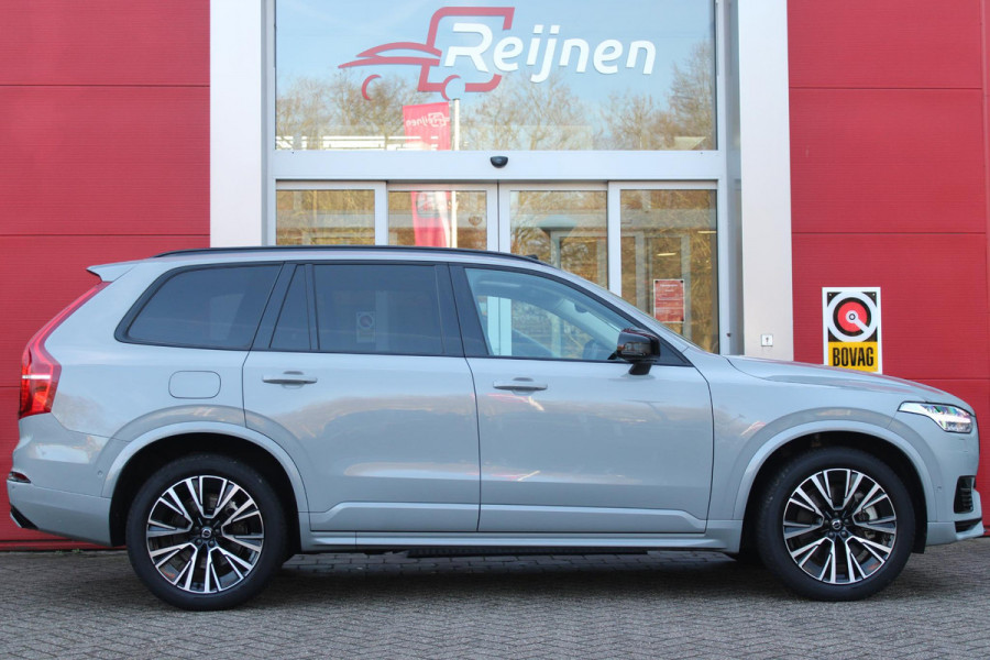 Volvo XC90 2.0 T8 455PK RECHARGE AWD ULTIMATE DARK | LUCHTVERING | PANORAMISCH SCHUIF / KANTELDAK | ELEKTRISCH UITKLAPBARE TREKHAAK | HEAD-UP DISPLAY | NAVIGATIE VIA GOOGLE-MAPS | ELEKTRISCH VERSTELBARE VOOR STOELEN MET GEHEUGEN | VOORSTOELEN VERWARMBAAR | ACHTERBANK VERWARMBAAR | 360° CAMERA | HARMAN / KARDON PREMIUM AUDIO SYSTEEM | APPLE CARPLAY / ANDROID-AUTO | KEYLESS ENTRY / START | STANDKACHEL | EXTRA GETINTE ACHTER RUITEN | VERDUISTERINGS GORDIJNEN ACHTER PORTIEREN | KINDERVERHOGING ACHTERBANK | ELEKTRISCHE ACHTERKLEP MET SENSOR |