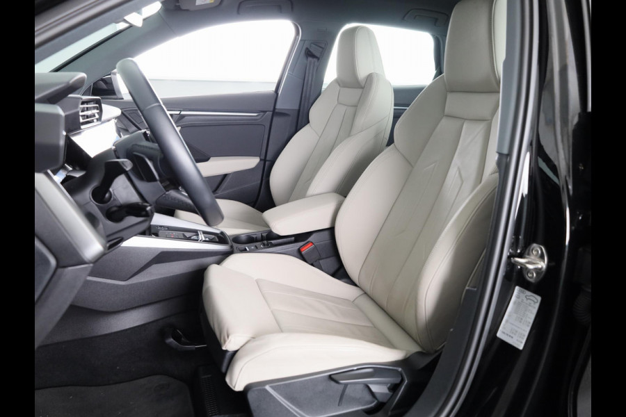 Audi A3 Sportback 35 TFSI Business edition 150 pk S-tronic | Navigatie | Parkeersensoren achter | Adaptieve cruise control | Lederen bekleding | Apple Carplay/Android Auto |