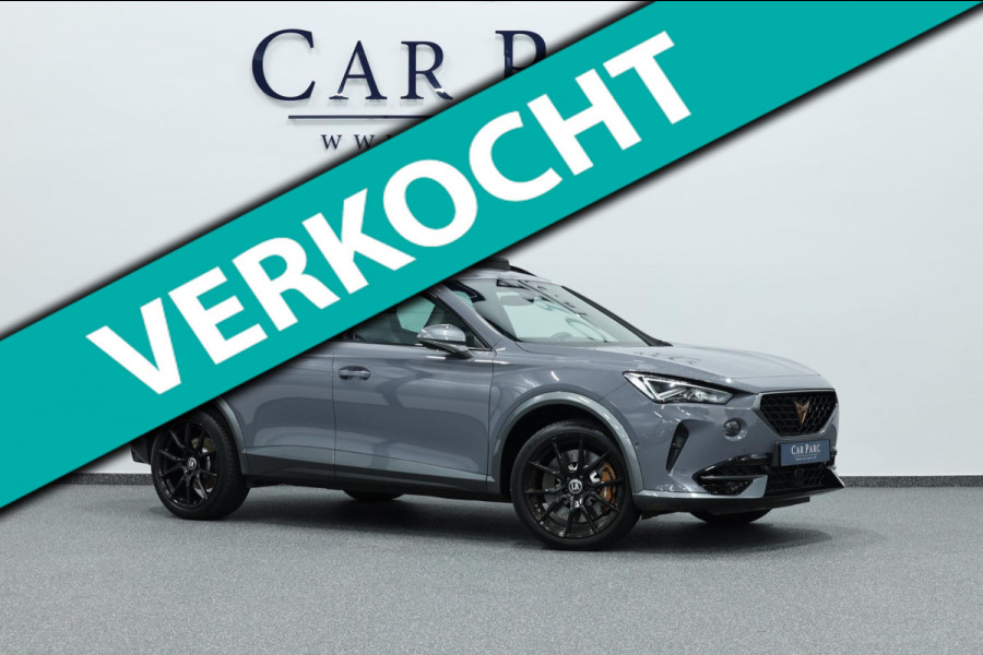 CUPRA Formentor 2.0 TSI 4DRIVE 310+PK BTW/LED/VIRTUAL/SFEER/PANO/STUUR+S.VERWARMING+MEMORY/19"/KEYLESS/CAM/ACC/ECC/12 MDN GARANTIE