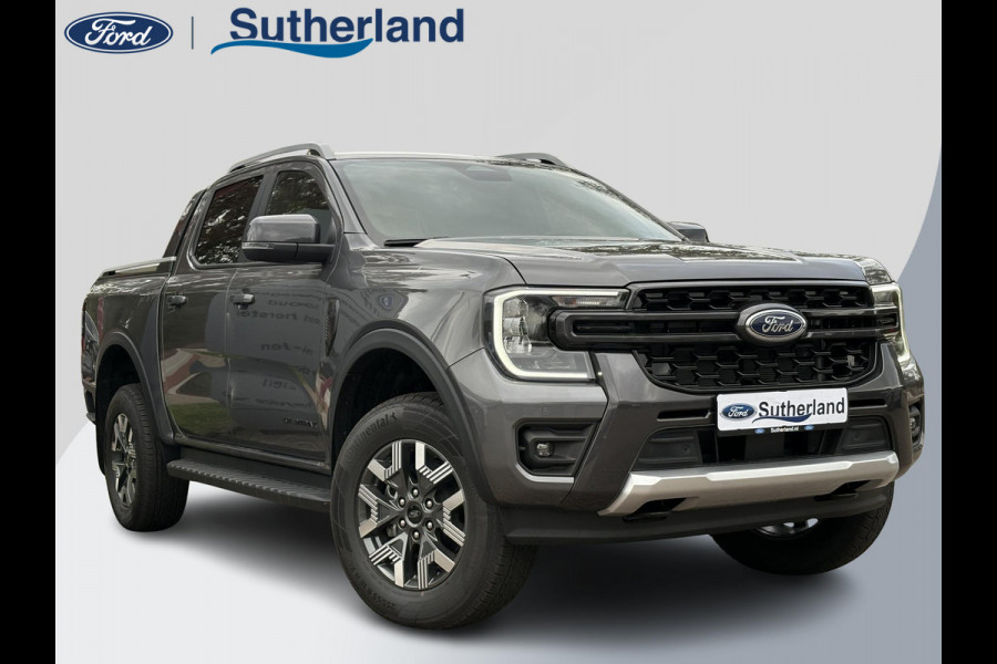 Ford Ranger 2.3 PHEV Wildtrak Double Cab |281pk | 5 persoons! | Technology Pack Plus Trailer | Cargo Area Pack | Power Rollertop | Prijs excl. BTW incl. BPM | laadkabel mode 3 16A