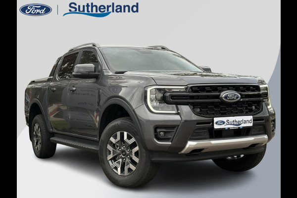 Ford Ranger 2.3 PHEV Wildtrak Double Cab |281pk | 5 persoons! | Technology Pack Plus Trailer | Cargo Area Pack | Power Rollertop | Prijs excl. BTW incl. BPM | laadkabel mode 3 16A