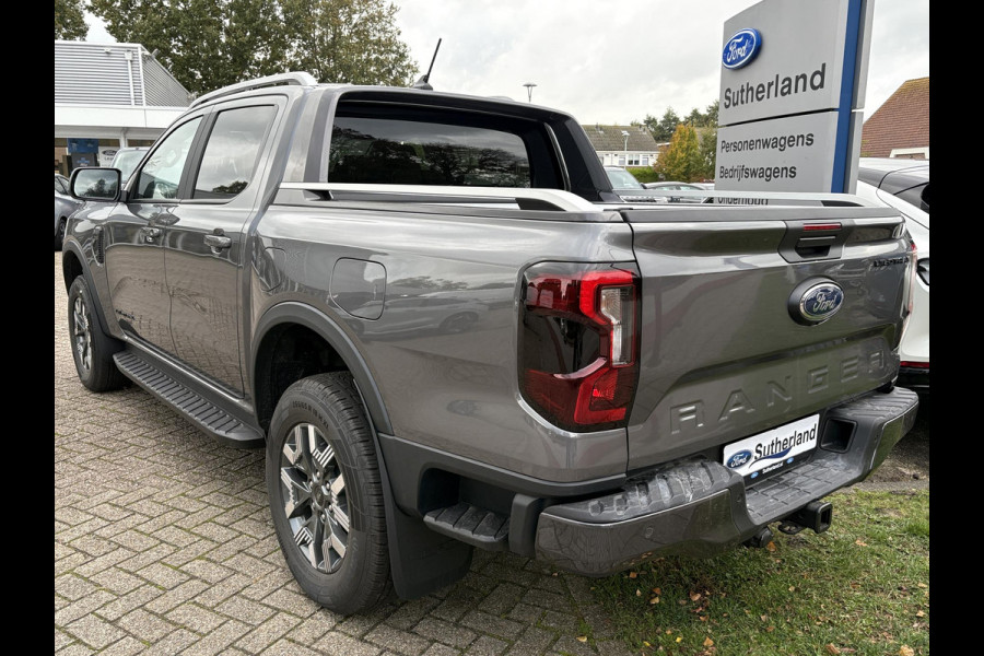Ford Ranger 2.3 PHEV Wildtrak Double Cab |281pk | 5 persoons! | Technology Pack Plus Trailer | Cargo Area Pack | Power Rollertop | Prijs excl. BTW incl. BPM | laadkabel mode 3 16A