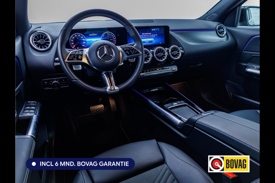 Mercedes-Benz GLA 250 e Luxury Line automaat 218 PK | Facelift | Elec. wegklapbare trekhaak | Adap. Cruise | Stoelverwarming | Elec. achterklep, Navigatie, app. connect, camera met parkeerassistent, sfeerverlichting