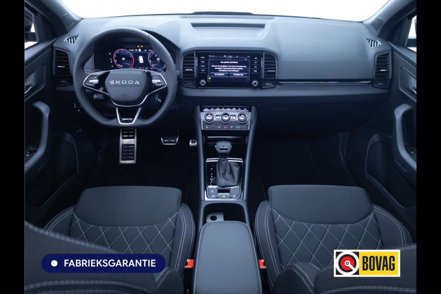 Škoda Karoq 1.5 TSI ACT Sportline Business DSG | Panoramadak | Trekhaak wegklapbaar | Elec. achterklep | Stoel- en Stuurverwarming, Adaptieve Cruise