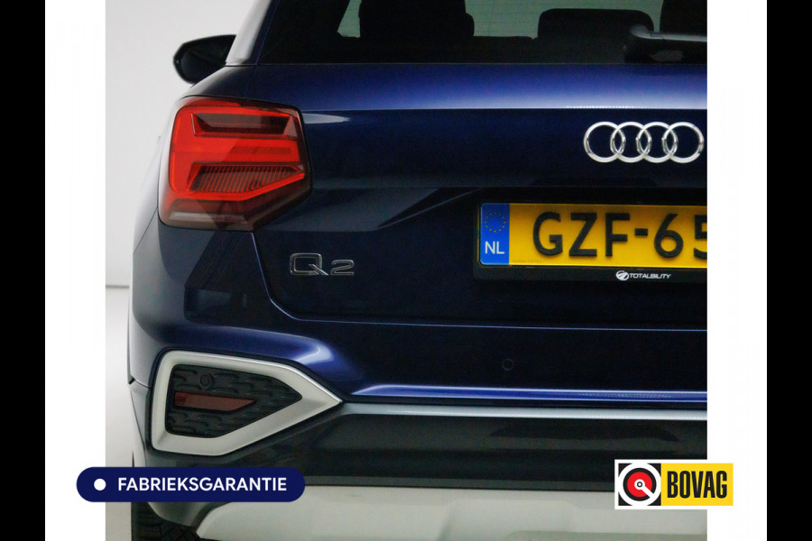 Audi Q2 35 TFSI Advanced ed. 150 PK automaat | Stoelverwarming | Navigatie | Virtual cockpit | Adap. cruide | App. connect, Parkeersensoren achter, All season banden