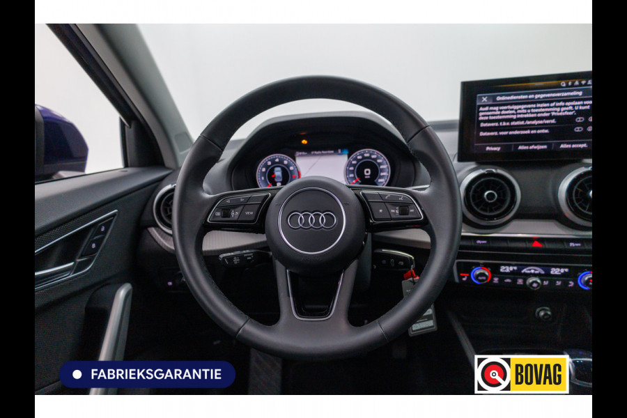 Audi Q2 35 TFSI Advanced ed. 150 PK automaat | Stoelverwarming | Navigatie | Virtual cockpit | Adap. cruide | App. connect, Parkeersensoren achter, All season banden