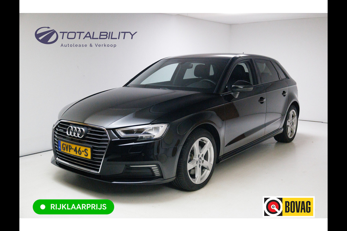 Audi A3 Sportback 40 e-tron Advance Sport 204 PK automaat | Leer | Cruise | Navigatie | Virtual cockpit | Extra getint glas achter