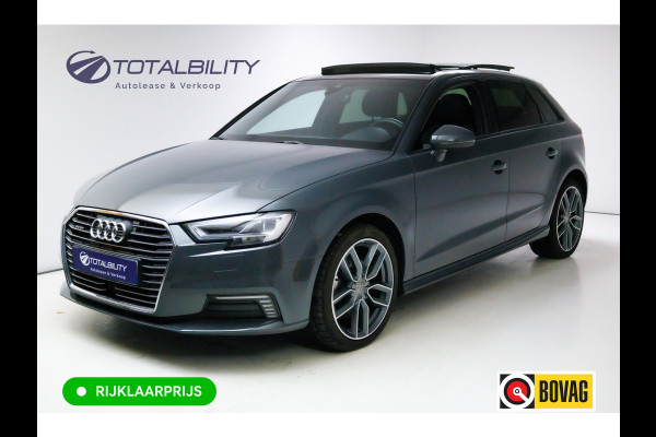 Audi A3 Sportback 40 e-tron 204 PK 2x S-Line | Panoramadak | Adaptive Cruise | Led |Stoelverwarming PDC V+A, Privacy glas, 18 inch