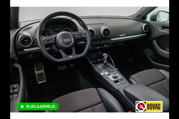 Audi A3 Sportback 40 e-tron 204 PK 2x S-Line | Panoramadak | Adaptive Cruise | Led |Stoelverwarming PDC V+A, Privacy glas, 18 inch