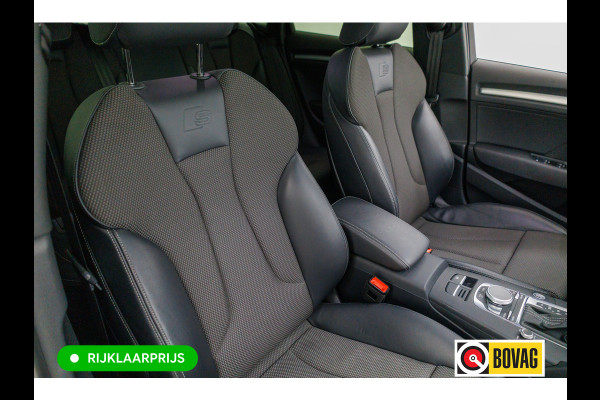 Audi A3 Sportback 40 e-tron 204 PK 2x S-Line | Panoramadak | Adaptive Cruise | Led |Stoelverwarming PDC V+A, Privacy glas, 18 inch