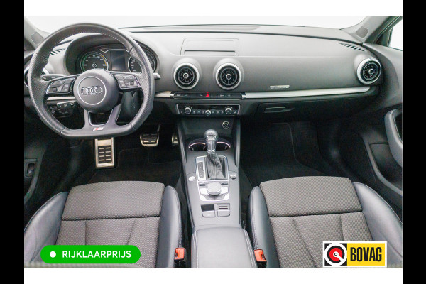 Audi A3 Sportback 40 e-tron 204 PK 2x S-Line | Panoramadak | Adaptive Cruise | Led |Stoelverwarming PDC V+A, Privacy glas, 18 inch