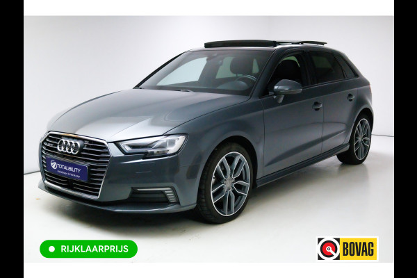 Audi A3 Sportback 40 e-tron 204 PK 2x S-Line | Panoramadak | Adaptive Cruise | Led |Stoelverwarming PDC V+A, Privacy glas, 18 inch