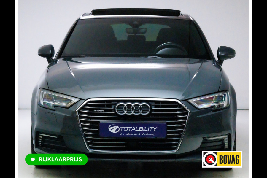 Audi A3 Sportback 40 e-tron 204 PK 2x S-Line | Panoramadak | Adaptive Cruise | Led |Stoelverwarming PDC V+A, Privacy glas, 18 inch