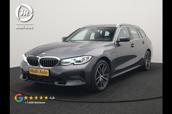 BMW 3 Serie Touring 330e xDrive Sportline Plug In Hybrid 293pk Dealer O.H PHEV | Adaptive Cruise | Laser LED | Head Up | Camera | Lederen Sportstoelen Verwarmd | Keyless | M-Sportstuur Verwarmd | Navigatie | Blis | Virtual | DAB |