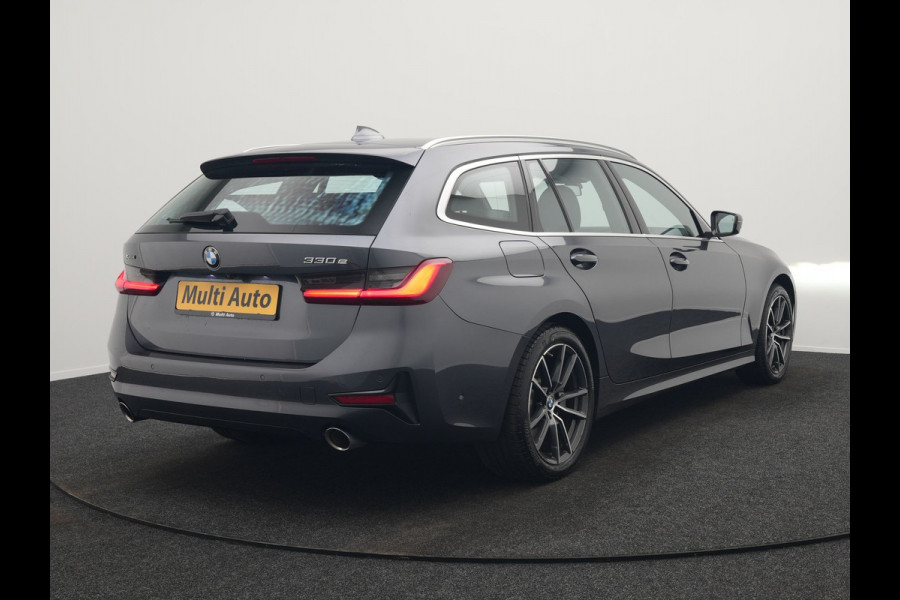 BMW 3 Serie Touring 330e xDrive Sportline Plug In Hybrid 293pk Dealer O.H PHEV | Adaptive Cruise | Laser LED | Head Up | Camera | Lederen Sportstoelen Verwarmd | Keyless | M-Sportstuur Verwarmd | Navigatie | Blis | Virtual | DAB |