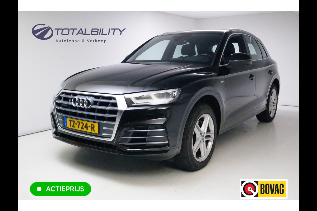 Audi Q5 2.0 TFSI quattro Sport S Line Edition 252 PK | Elektrische achterklep | Cruise-control | Navigatie Wegklapbare trekhaak, Stoelverwarming, Digitaal dashboard, Led, Winterwielenset