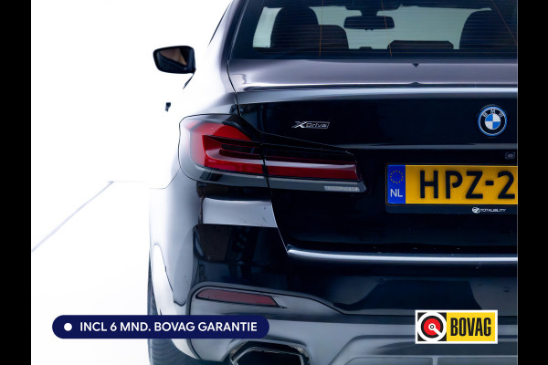 BMW 5 Serie 545e xDrive High Exec. M-sport Black Edition 394 PK automaat | Open Dak | Trekhaak elec. | 360 Camera, Stoel- en stuurverwarming