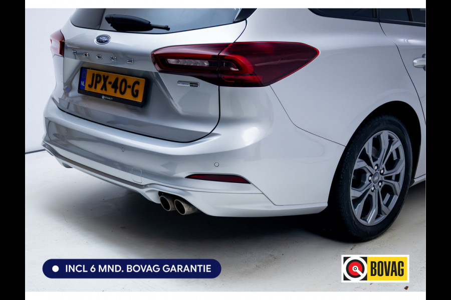 Ford FOCUS Wagon 1.0 EcoBoost Hybrid ST Line 126 PK | Stoel-, Stuur-, en voorruitverwarming | Privacy Glass | Audio Navigatie SYNC4, Cruise, Led, Lendesteun, Parkeerpilot, Parkeersensoren V+A