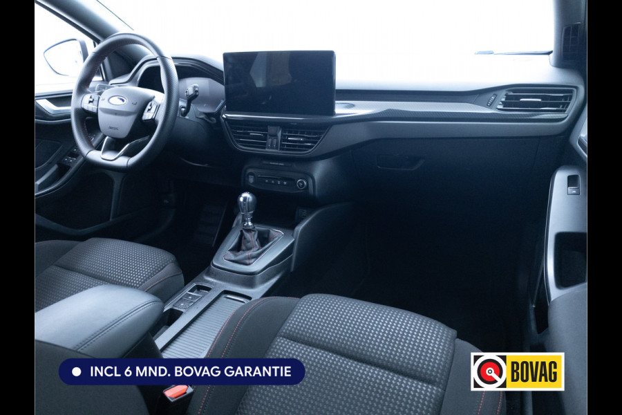 Ford FOCUS Wagon 1.0 EcoBoost Hybrid ST Line 126 PK | Stoel-, Stuur-, en voorruitverwarming | Privacy Glass | Audio Navigatie SYNC4, Cruise, Led, Lendesteun, Parkeerpilot, Parkeersensoren V+A
