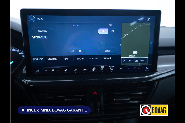 Ford FOCUS Wagon 1.0 EcoBoost Hybrid ST Line 126 PK | Stoel-, Stuur-, en voorruitverwarming | Privacy Glass | Audio Navigatie SYNC4, Cruise, Led, Lendesteun, Parkeerpilot, Parkeersensoren V+A