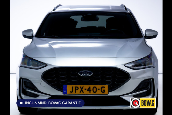 Ford FOCUS Wagon 1.0 EcoBoost Hybrid ST Line 126 PK | Stoel-, Stuur-, en voorruitverwarming | Privacy Glass | Audio Navigatie SYNC4, Cruise, Led, Lendesteun, Parkeerpilot, Parkeersensoren V+A