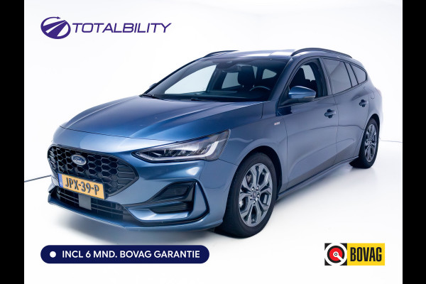 Ford FOCUS Wagon 1.0 EcoBoost Hybrid ST Line 126 PK | Stoel-, Stuur-, en voorruitverwarming | Privacy Glass | Audio Navigatie SYNC4, Cruise, Led, Lendesteun, Parkeerpilot, Parkeersensoren V+A