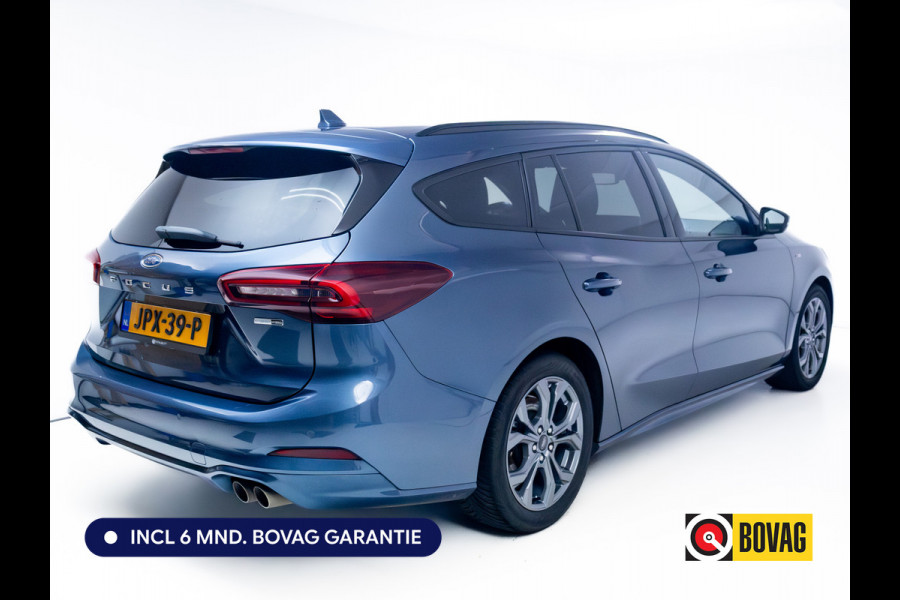Ford FOCUS Wagon 1.0 EcoBoost Hybrid ST Line 126 PK | Stoel-, Stuur-, en voorruitverwarming | Privacy Glass | Audio Navigatie SYNC4, Cruise, Led, Lendesteun, Parkeerpilot, Parkeersensoren V+A