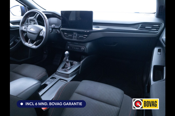Ford FOCUS Wagon 1.0 EcoBoost Hybrid ST Line 126 PK | Stoel-, Stuur-, en voorruitverwarming | Privacy Glass | Audio Navigatie SYNC4, Cruise, Led, Lendesteun, Parkeerpilot, Parkeersensoren V+A