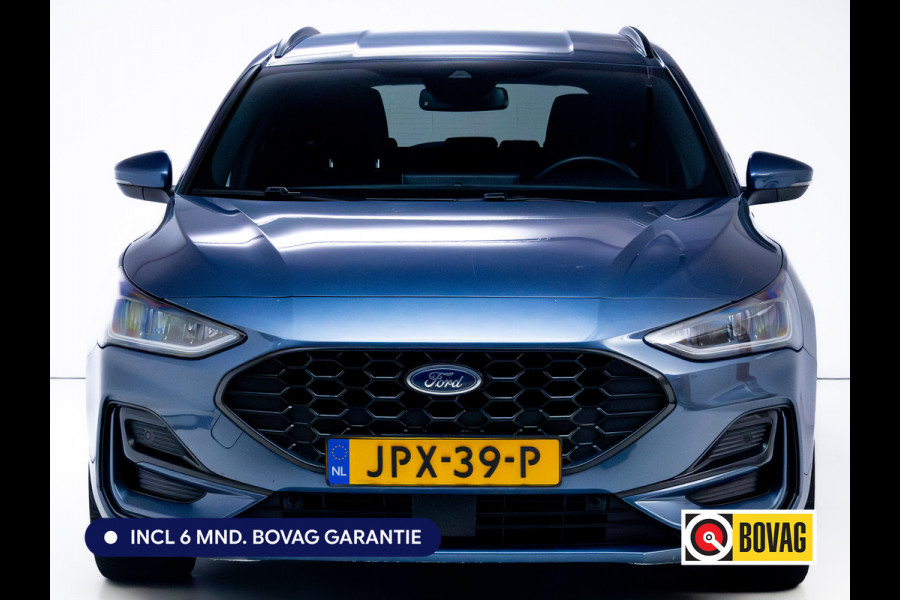 Ford FOCUS Wagon 1.0 EcoBoost Hybrid ST Line 126 PK | Stoel-, Stuur-, en voorruitverwarming | Privacy Glass | Audio Navigatie SYNC4, Cruise, Led, Lendesteun, Parkeerpilot, Parkeersensoren V+A
