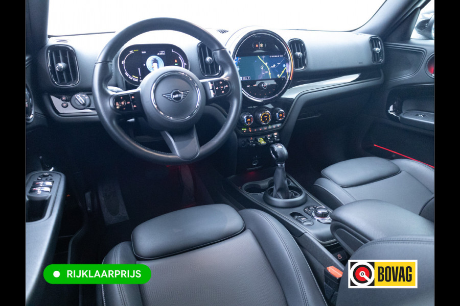 MINI Countryman 2.0 Cooper S E ALL4 Chili | Adap. Cruise | Leer | Elec. achterklep | Sfeerverlichting | Elec. verstelbare en verwarmbare lederen stoelen,  Navigatie, App. connect