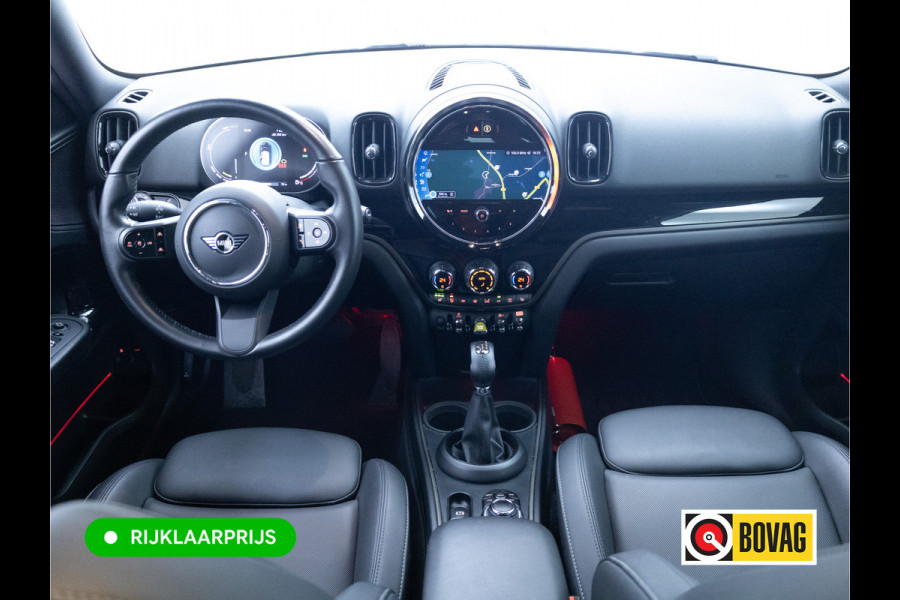 MINI Countryman 2.0 Cooper S E ALL4 Chili | Adap. Cruise | Leer | Elec. achterklep | Sfeerverlichting | Elec. verstelbare en verwarmbare lederen stoelen,  Navigatie, App. connect