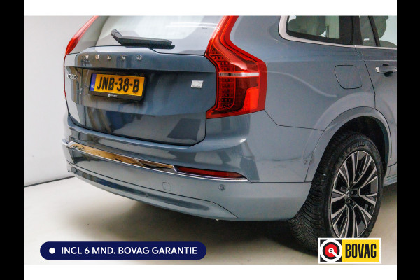 Volvo XC90 2.0 T8 Recharge AWD Ultimate Bright 456 PK Long range | 7 persoons! | Pano | Leer | Headup | All-season Harman Kardon, Stoel-, stuur- & achterbankverw, Elec. voorstoelen met geheugen, Pilot assist, 360 Camera
