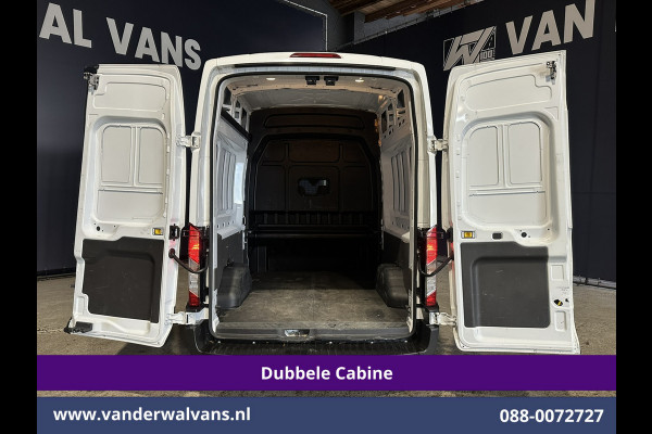 Ford Transit 2.0 TDCI 130pk L3H3 Dubbele Cabine Euro6 Airco | 7-Zits | Cruisecontrol | Verwarmde voorruit Parkeersensoren