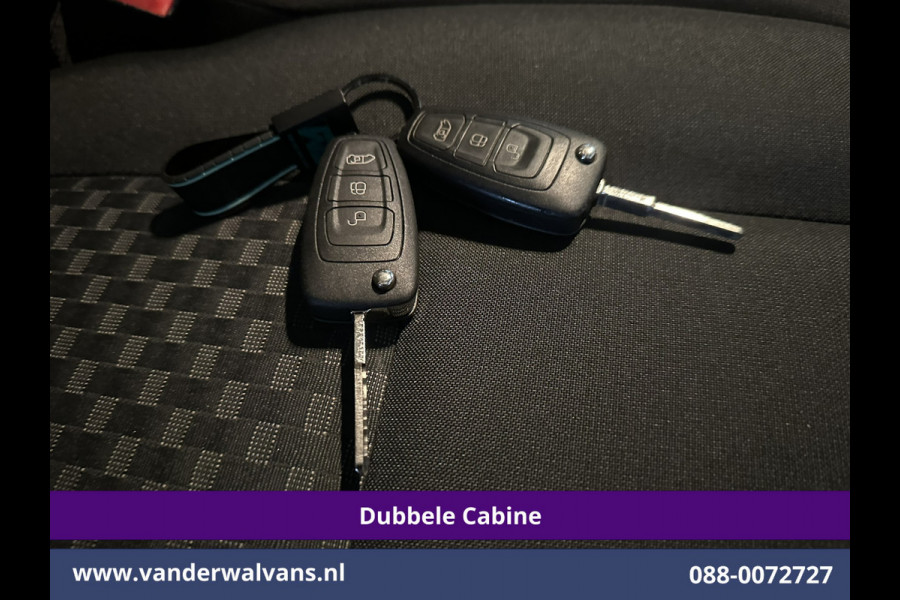 Ford Transit 2.0 TDCI 130pk L3H3 Dubbele Cabine Euro6 Airco | 7-Zits | Cruisecontrol | Verwarmde voorruit Parkeersensoren