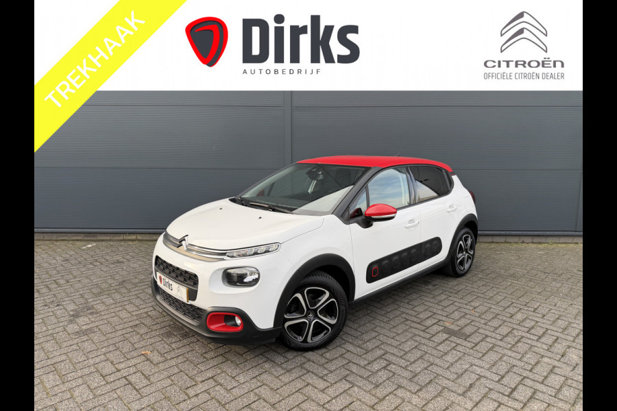 Citroën C3 82pk Shine (Trekhaak - Stoelverwarming - Camera - Navigatie via App - Automatische Airco - Parkeersensoren)